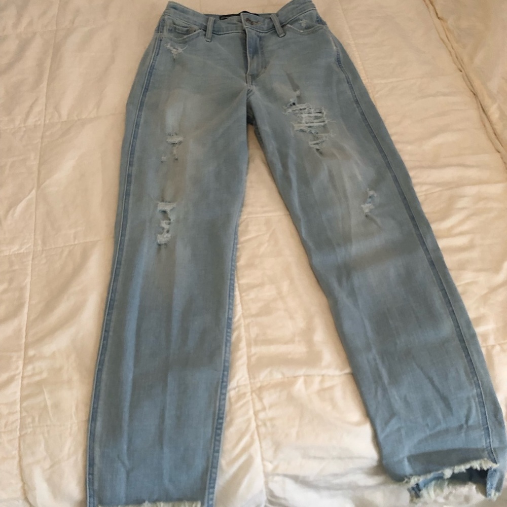 Boyfriend high rise jeans